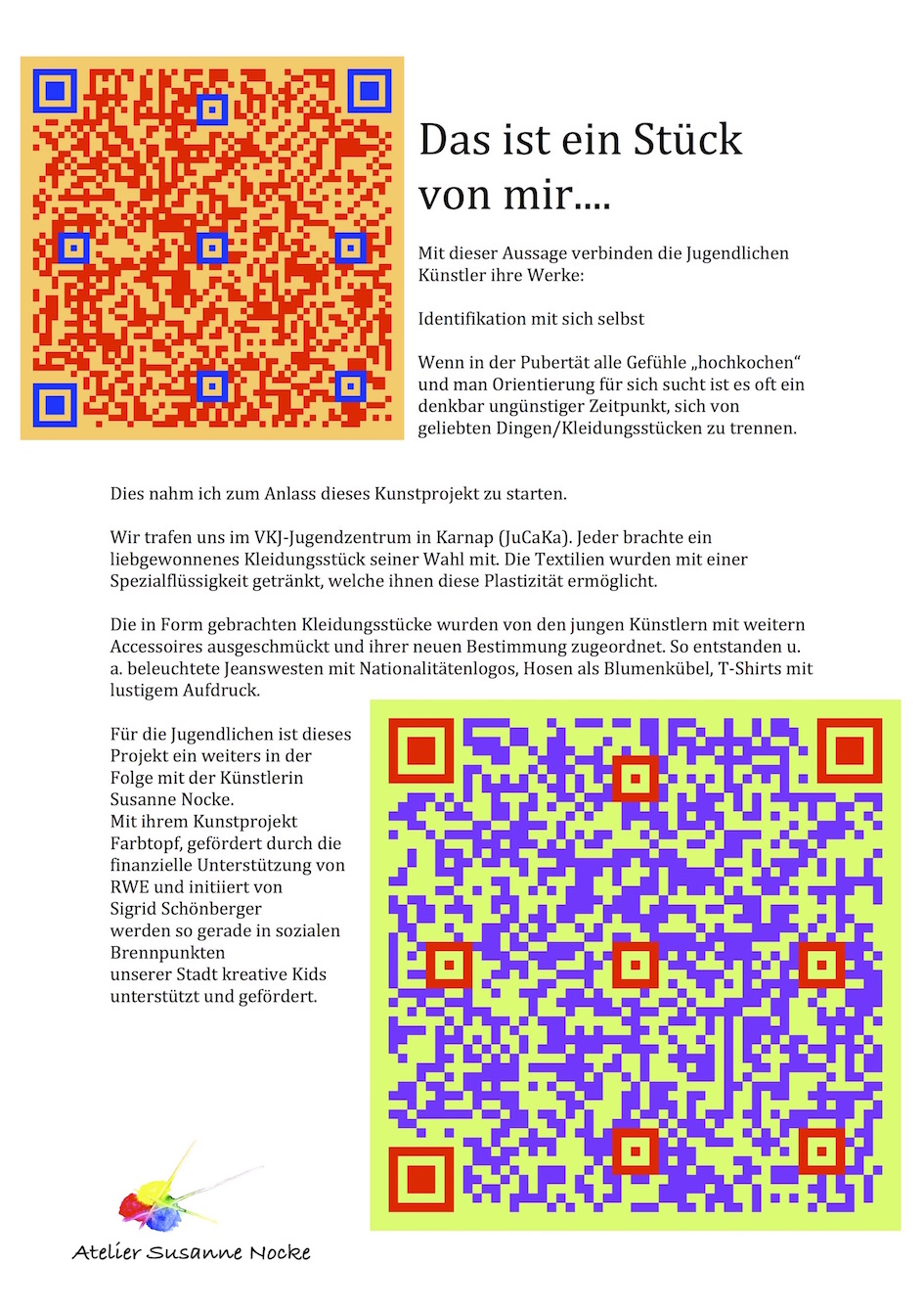 Das ist ein Stück von mir text rathaustheater